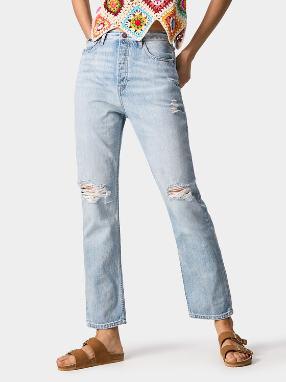 CELYN straight jeans with a high waist - 1