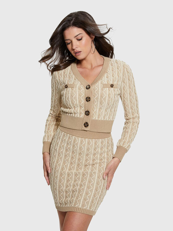 Cardigan TIFFANY din amestec de vâscoză - 1