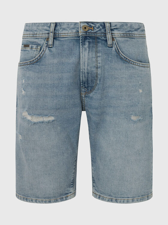 Pantaloni scurți din denim TAPER  - 1
