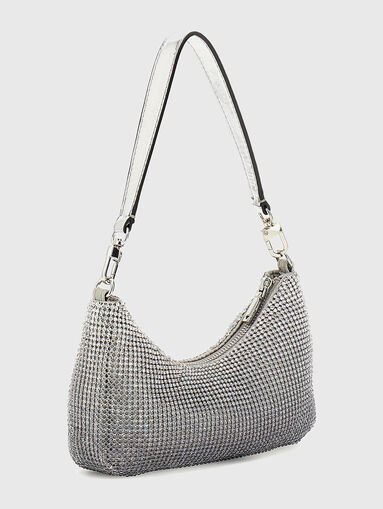 ZALINA rhinestone mini shoulder bag - 3