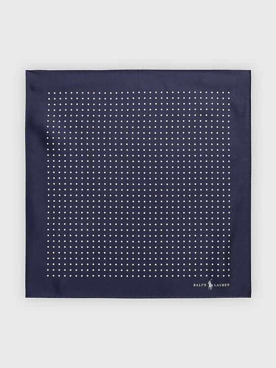 Silk handkerchief with pattern of dots - 1