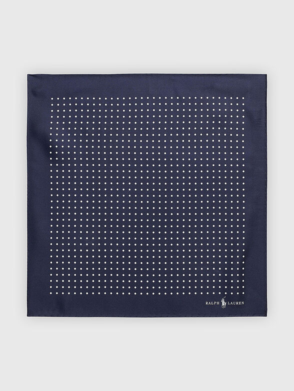 Silk handkerchief with pattern of dots - 1