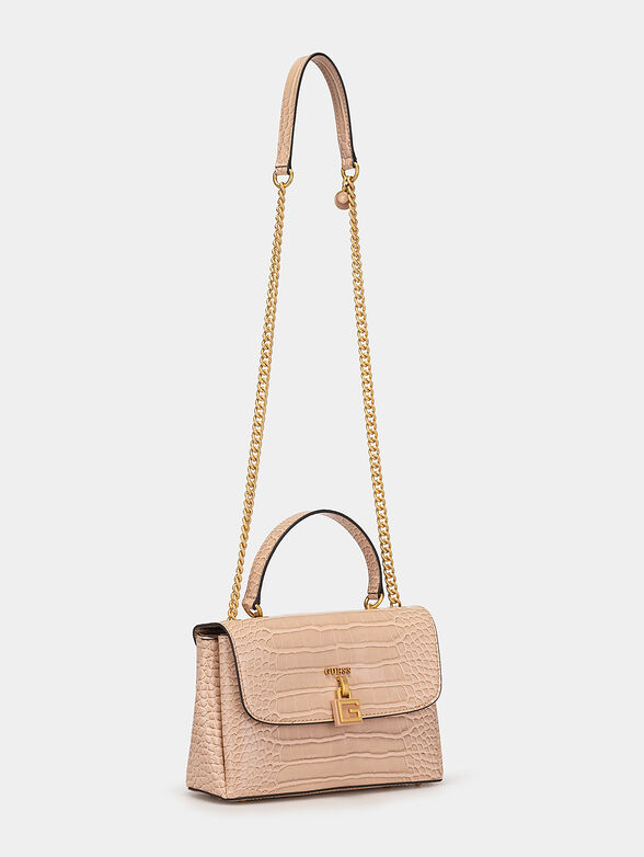 MONTREAL crossbody bag with croc texture - 3