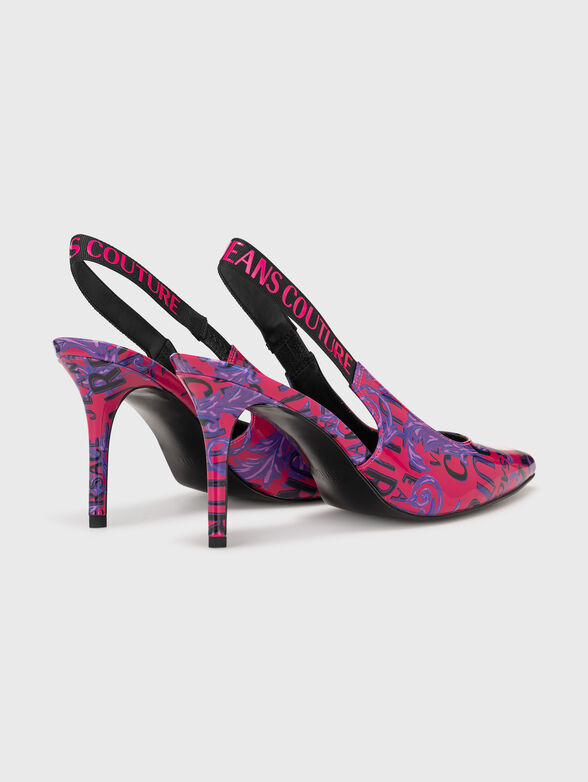 SCARLETT heeled shoes with logo accents - 3