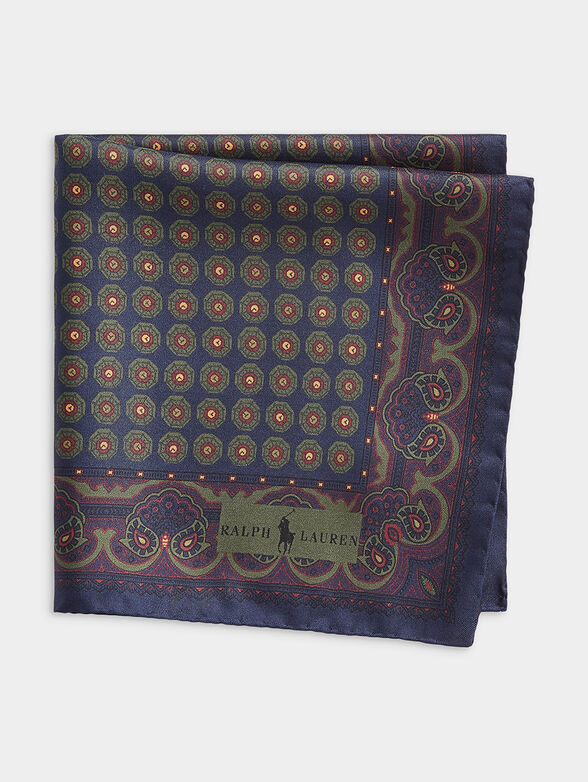 Silk handkerchief with colorful pattern - 2