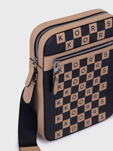 Crossbody bag with logo print - 5