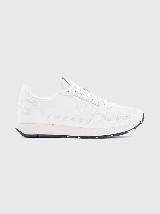 Leather sneakers - 1