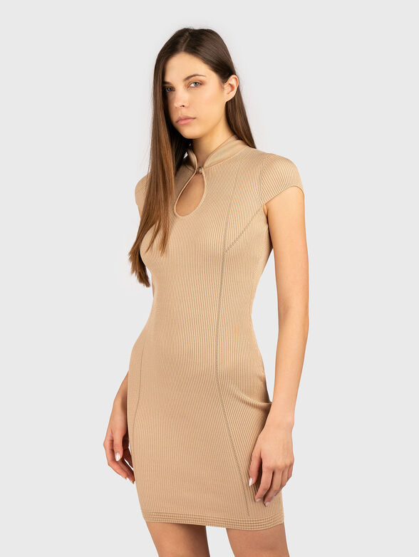 MALIA dress with perforations - 1