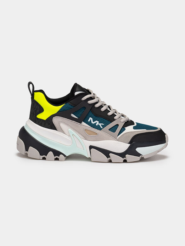 NICK sneakers with neon accents - 1