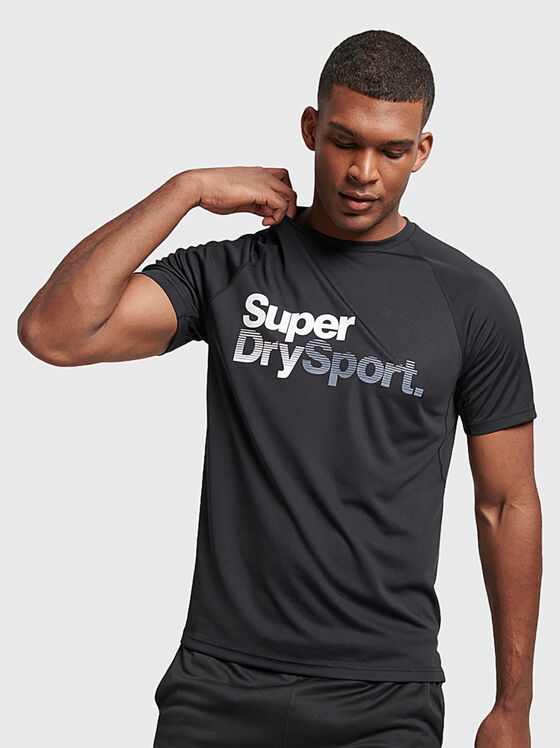Tricou negru TRAIN ACTIVE - 1