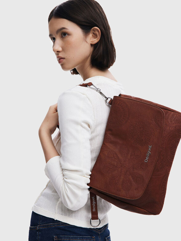 Convertible bag with embroidery - 2
