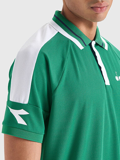 ICON sports polo-shirt in green color - 4