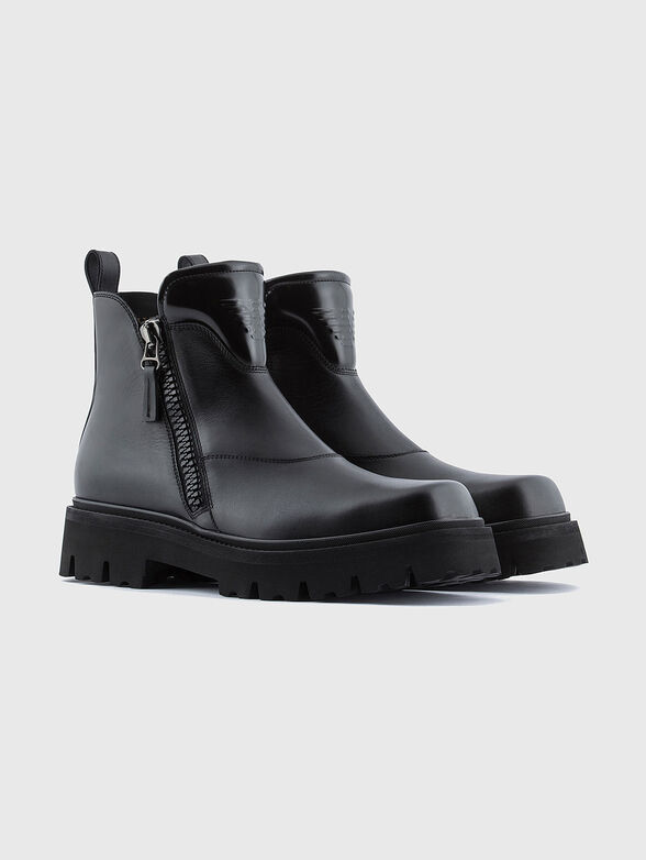 Leather ankle boots - 2