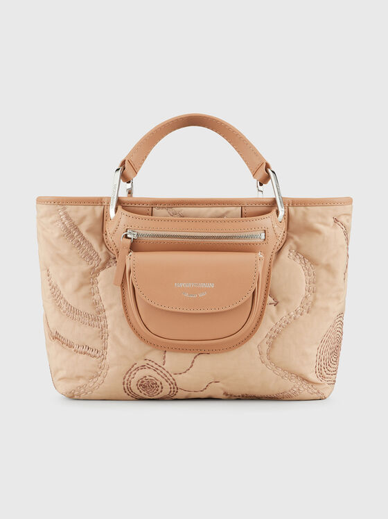 Bag with embroidery and logo accent - 1