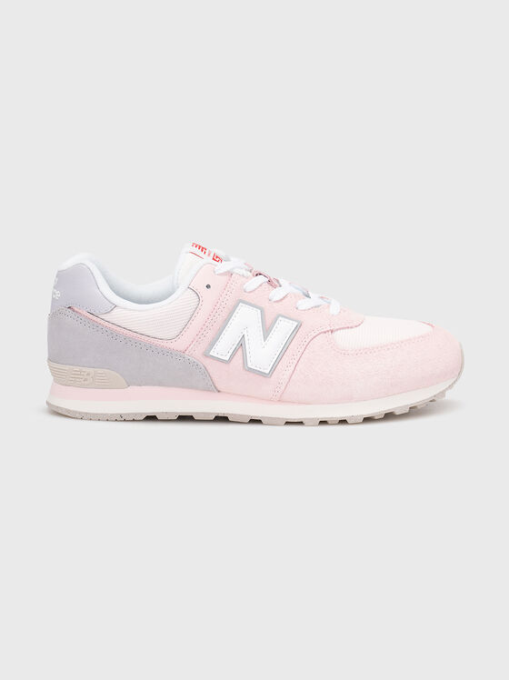 574 sports shoes with logo accent - 1