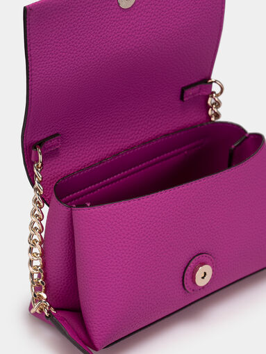 Small crossbody bag in fuxia color - 5