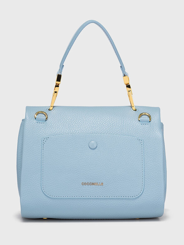 Leather bag with metal details - 3