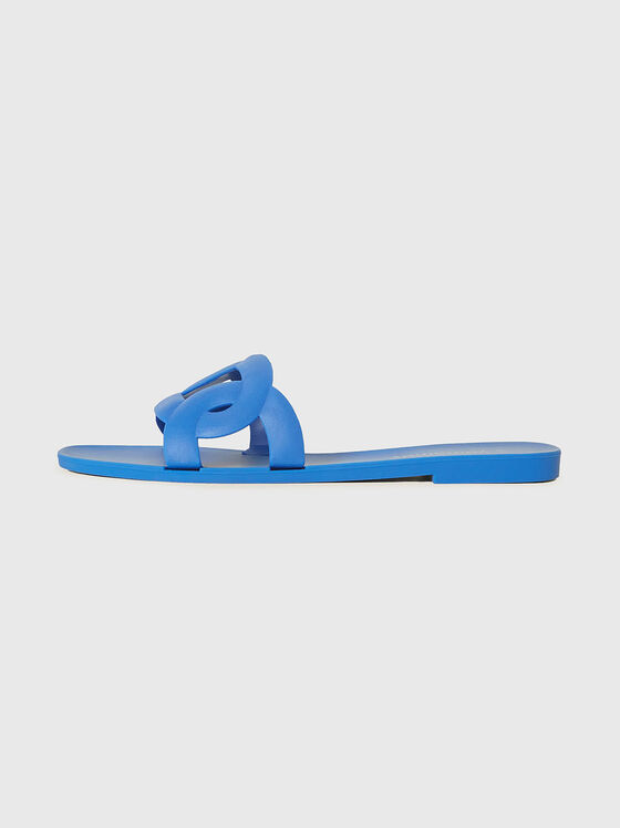 MARIS blue beach slippers  - 1