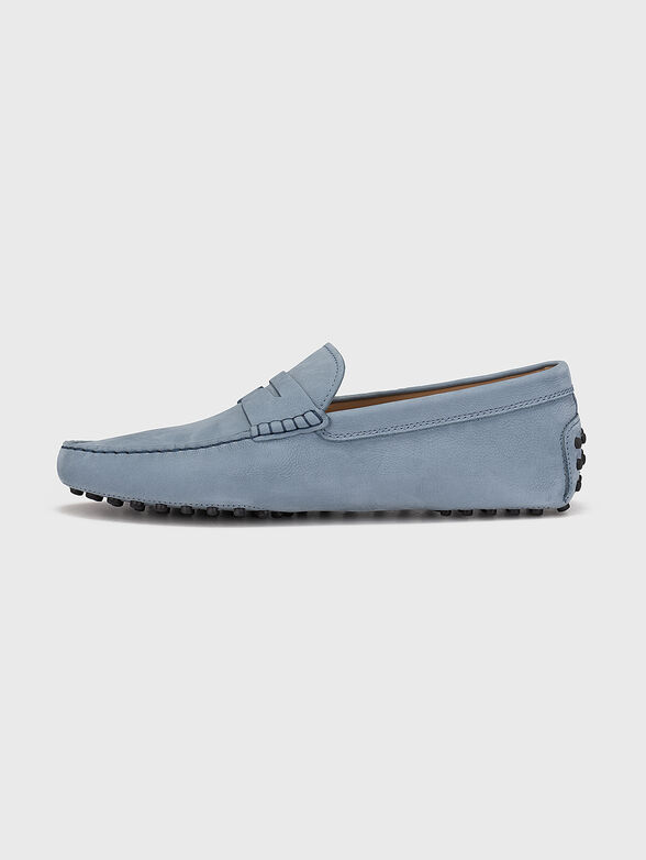 NUOVO blue loafers - 4