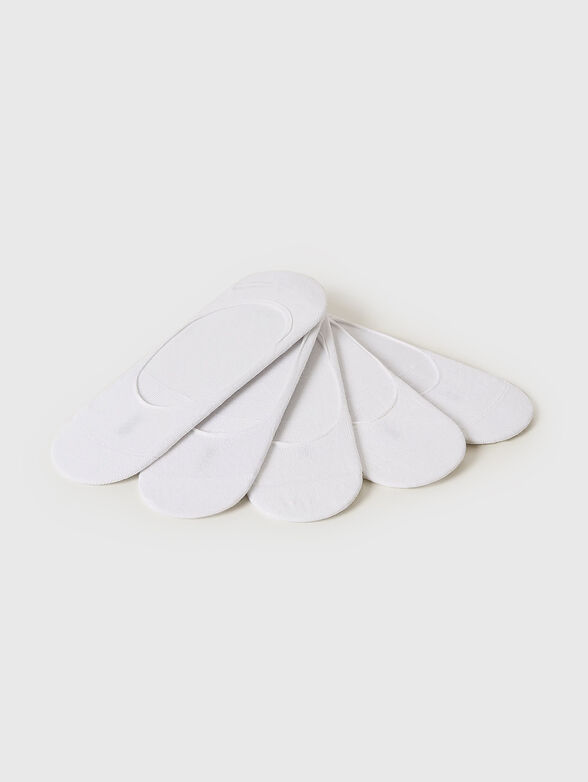 Set of five pairs of black socks - 1