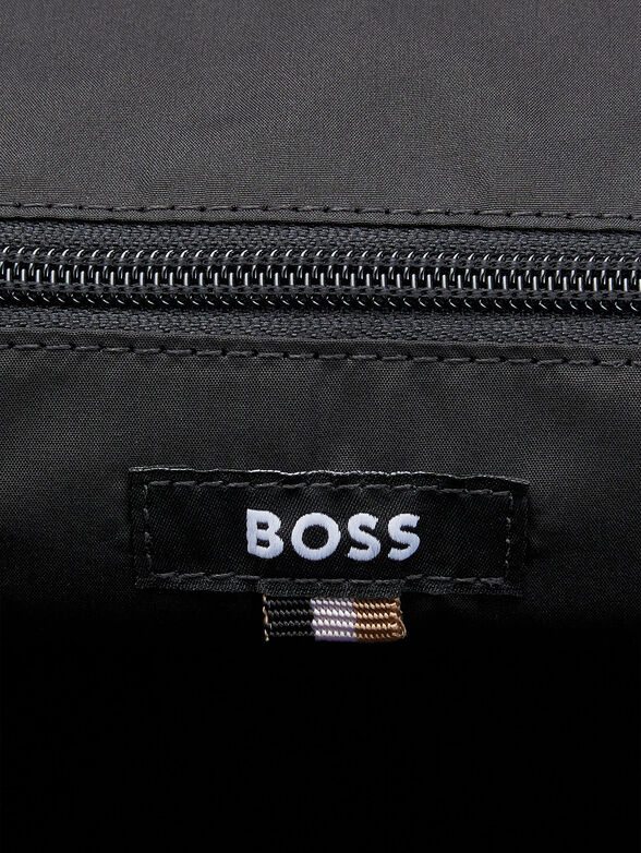 Backpack with contrasting logo  - 4