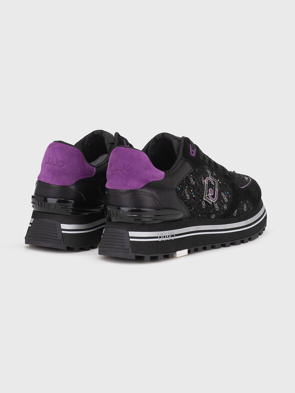Sneakers with purple details - 3