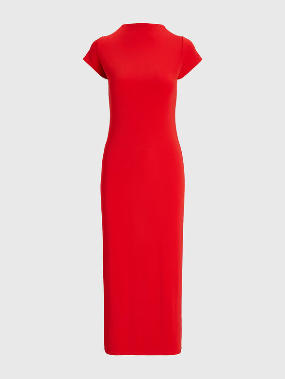 Maxi red dress - 1