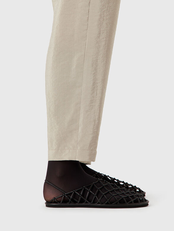 Beige trousers  - 3