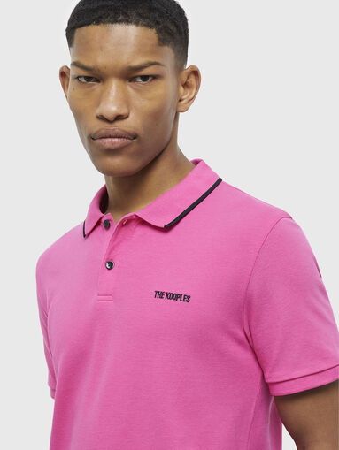 Polo-shirt in fuxia color - 5