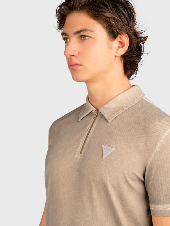 Polo shirt with logo detail - 4