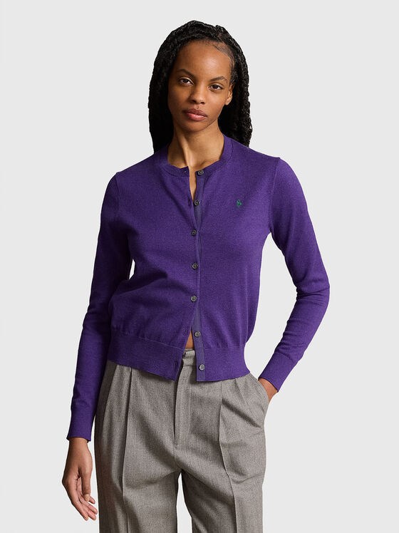 Cardigan din amestec de bumbac - 1