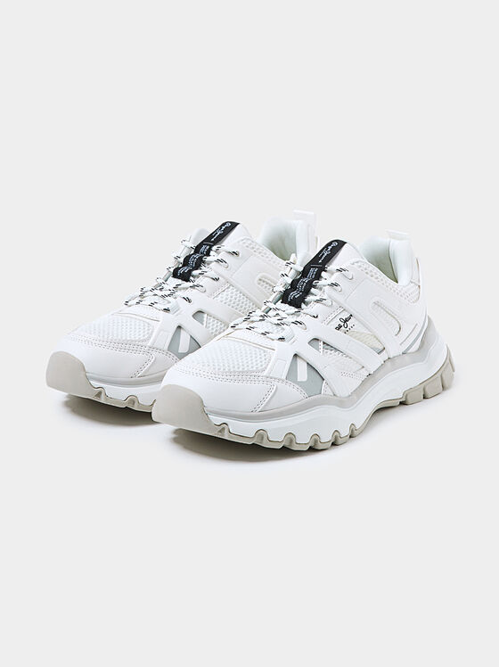 Pantofi sport albi BANKSY - 2