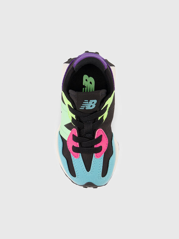 Sports shoes with multicolored inserts - 6