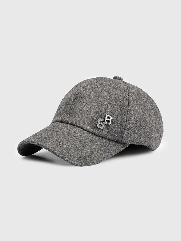 ZED cap with visor from wool blend - 1