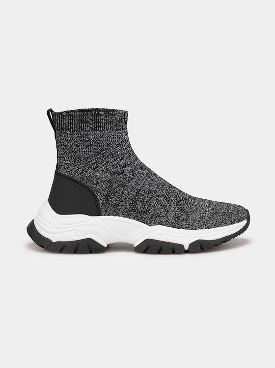 NOLLEN black slip-on ankle boots - 1