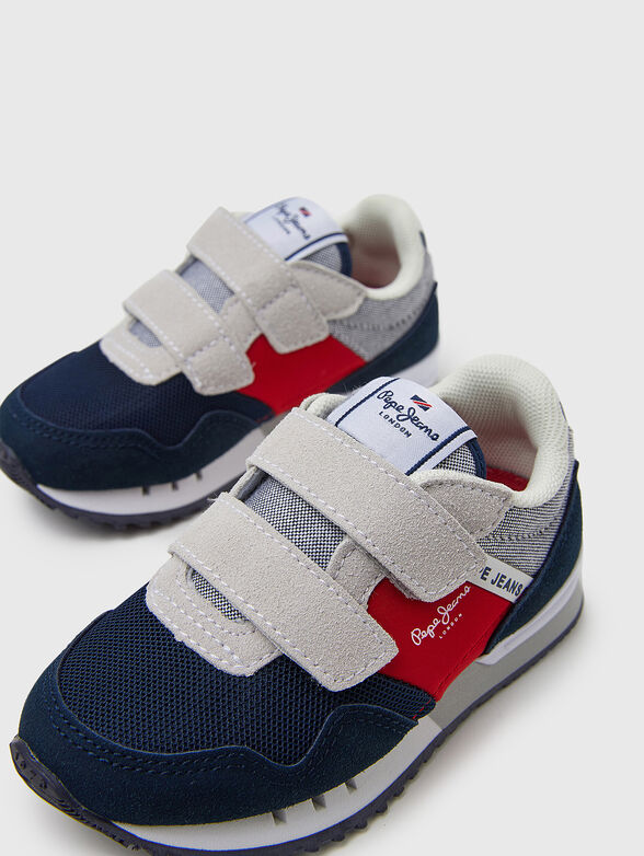 LONDON BRIGHTON sports shoes with logo lettering - 4