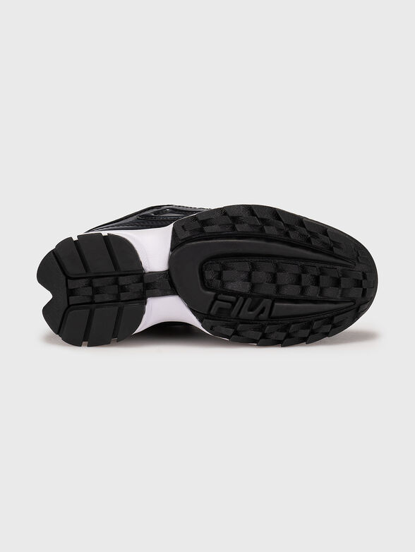 DISRUPTOR F black sneakers with logo detail - 5