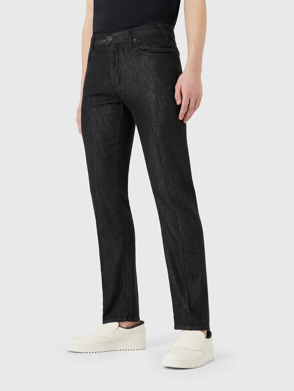 Skinny jeans made of wool blend - 1