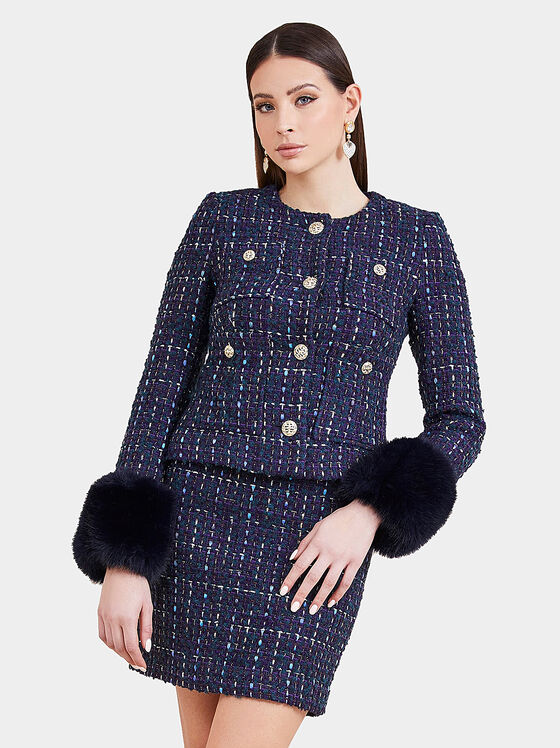 SECRET tweed blazer - 1