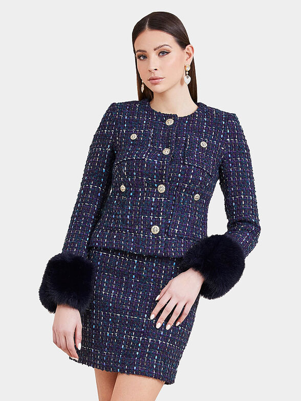 SECRET tweed blazer - 1