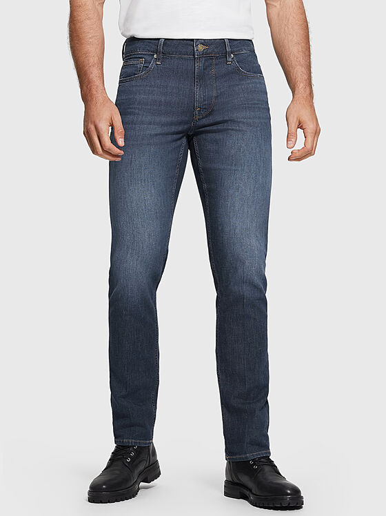Blue slim jeans - 1