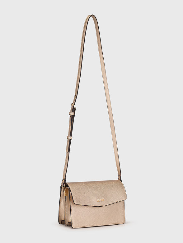 Black crossbody bag with logo detail - 2