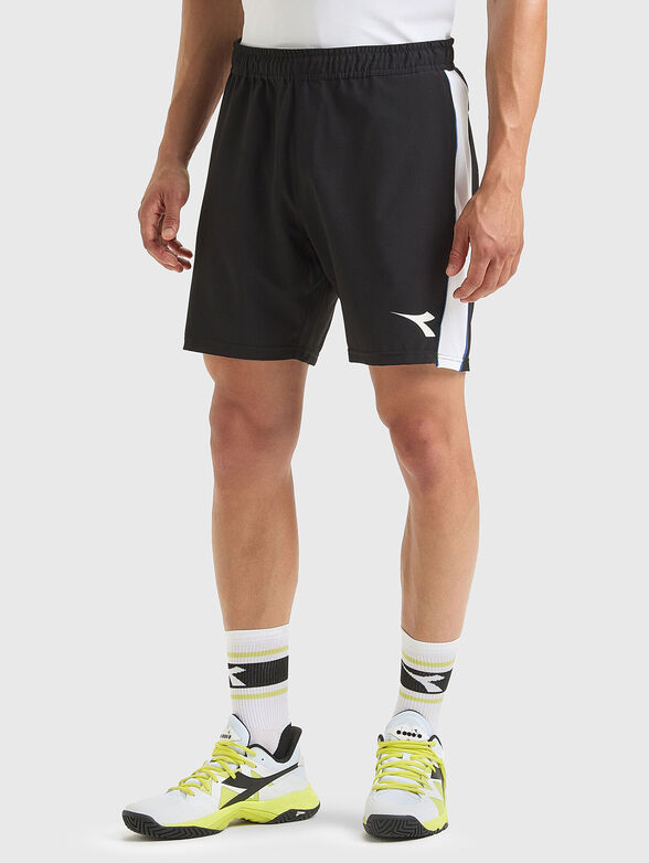 Black sports shorts  - 1