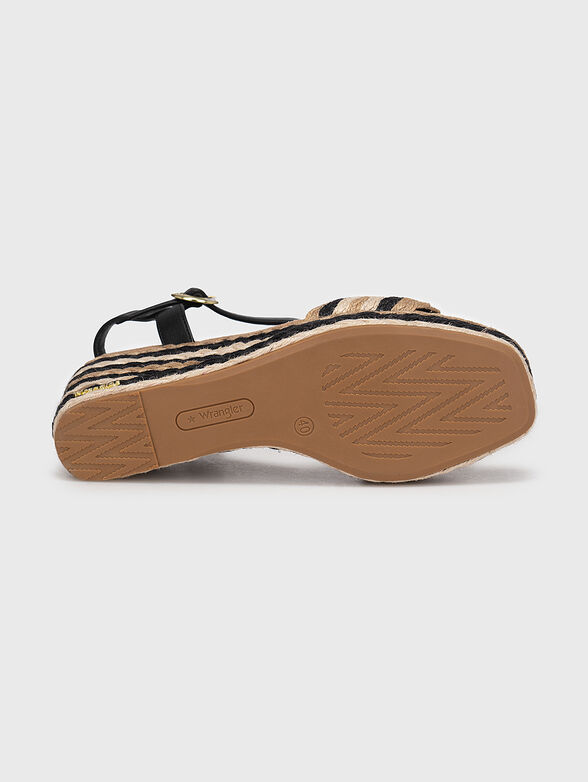 COHIMBRA FLAG platform espadrilles - 5