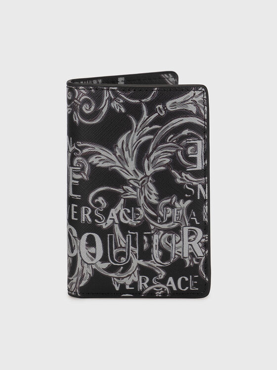 Wallet with logo accent - 1