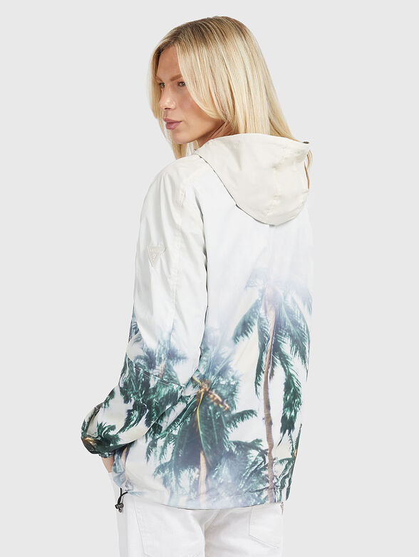 Reversible windbreaker with hood - 3
