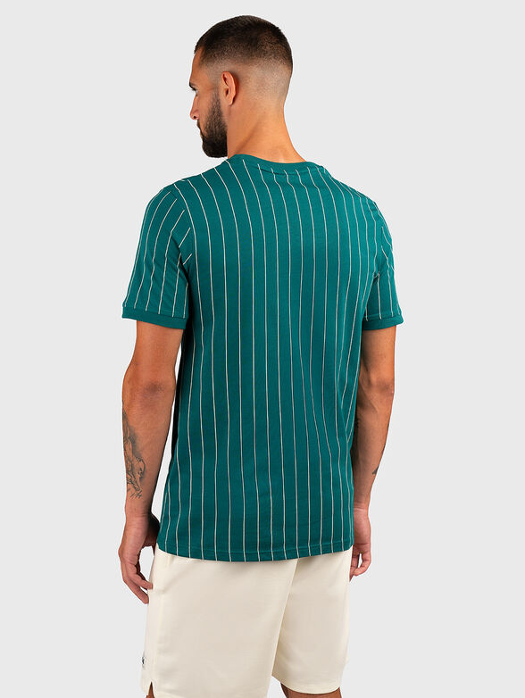 HOGAN striped t-shirt with logo accent - 3