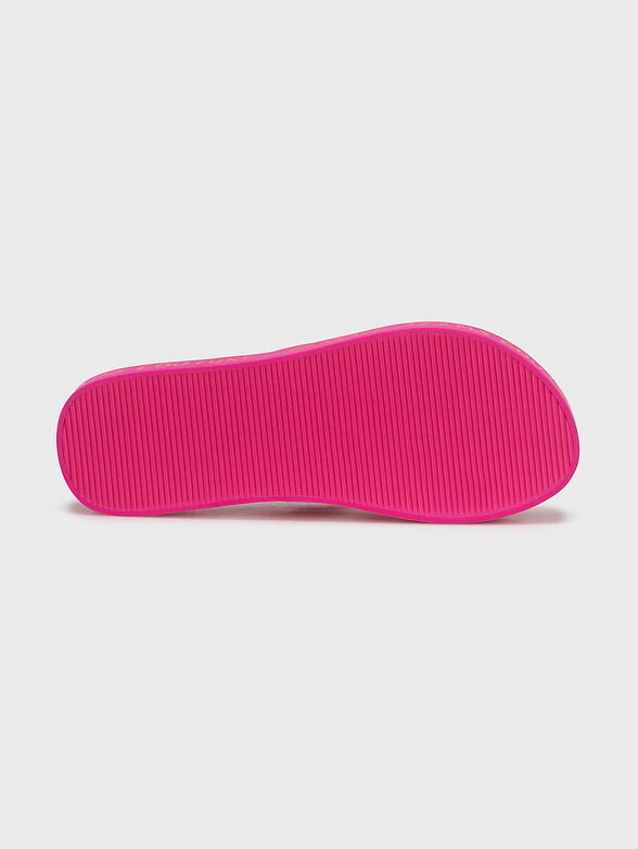 FONDO slippers in fucsia color - 5