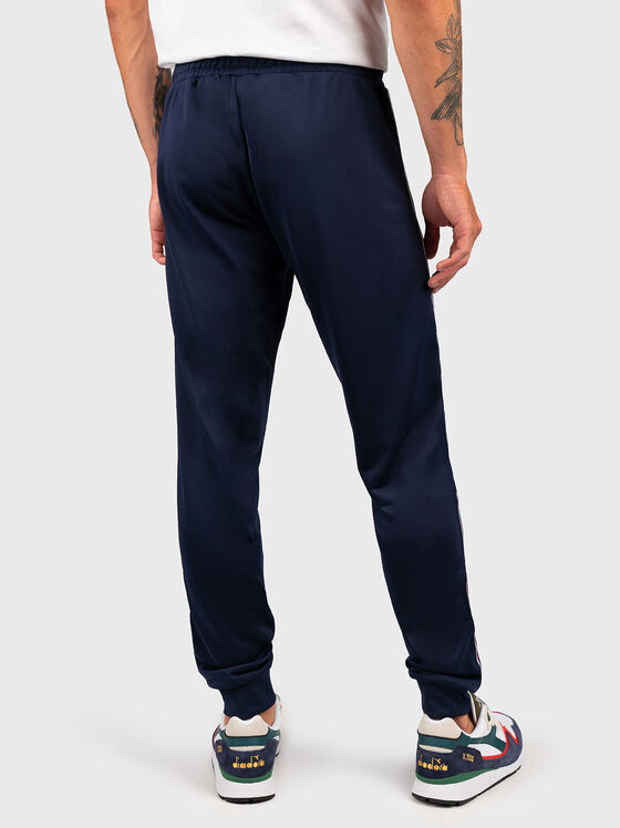 Pantaloni sport în albastru SALIH - 2