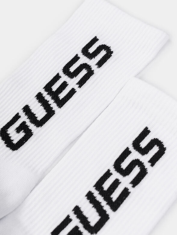 ERIN socks with contrast logo - 2